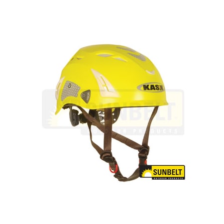 Sunbelt HELMET-KASK, YELLOW FLUO HI-VIZ 10.5" x8.5" x5.75" A-B1HE00011221